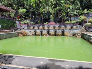 a hot spring in north Bali